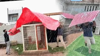 Aj Barish Ny Preshan Kr Diya Mini Zoo Girne ka Khtra😰
