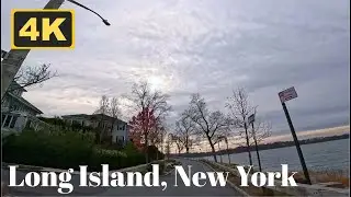 Long Island, New York 🇺🇸 4K Drive (December 2024)