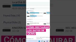 Cómo restaurar los datos de una máquina virtual QEMU 