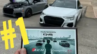 I WON GAPSGIVING 4.0! With the Audi Houston Club! | 8Y S3 - EQT Tuned