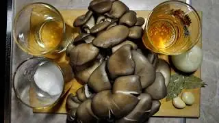 Вешенки маринованные/Marinated mushrooms