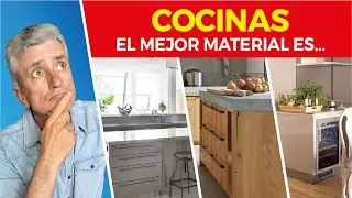 👌Materiales para Muebles de COCINA modernos: Cuál Elegir?