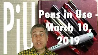 Pens in Use - May 10, 2019