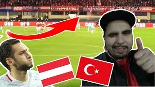 HAKAN ÇALHANOĞLU FREE KICK GOAL FAN CAM | AUSTRIA VS TURKEY 1-2 VLOG