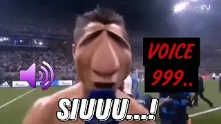 10 Cristiano siuuu in different Voices | Siuuu Meme