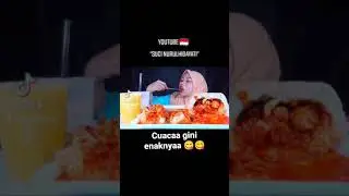 Mukbang ASMR Bakso Ceper Beranak Mercon