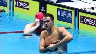 Nick Fink and Charlie Swanson go 1-2 — 100 Breast Olympic Trials Final 2024