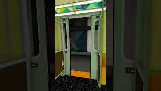 Roblox PTA Subway R46 Car #5600 Door Chime #shorts