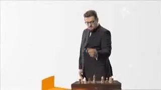 Новая рекламная заставка РЕН ТВ  (Андрей Добров и шахматы)