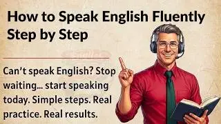 How to Speak English Fluently Step by Step | Improve Your English Fluency |English Speaking Practice