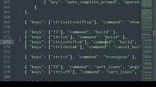 How to change Build keybind  in Sublime Text