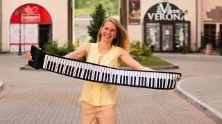 Гибкое пианино - синтезатор | 88 клавиш | Solozar