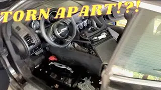 Starting to REBUILD the CHEAPEST Jaguar F-Type R in the COUNTRY!! ~ Part 2