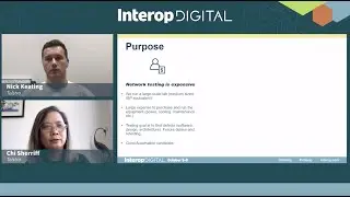 Test Automation in a Networking World, Interop 2020