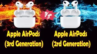 Apple Airpods 2nd Generation | Apple Airpods 3rd Generation | Airpods Comparison #apple #airpods
