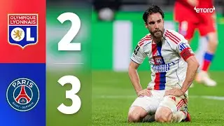 Summary of OL - PSG: Cruel defeat in the final minutes (2-3)
