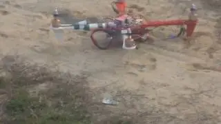 Flying demo  of quad-copter