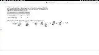 Determine the 95% confidence interval for a log odds ratio