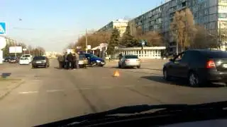 Авария на лахтинской Запорожье 31.03.14