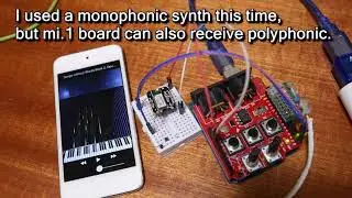 DIY Wireless MIDI device / mi.1 board makes Arduino Bluetooth MIDI device