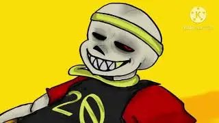 Fell Sans x Listener (bug out/glitch when panicking or scared) (requested by skyesfunchannel7441)