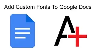 how to add custom fonts to google docs