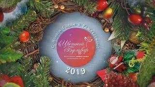 Празднование Нового 2019 года в ЖК "Цветной Бульвар"
