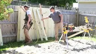 Modifying an existing Fence to keep an Old Person from bothering Neighbor