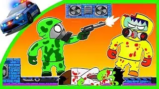 ЛОВУШКА ДЛЯ ЗОМБИ Мультик Игра