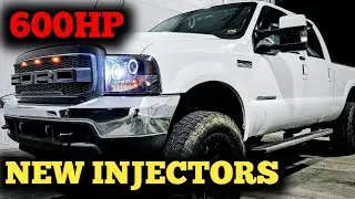 6.0 Powerstroke Injector Upgrade 600HP Build