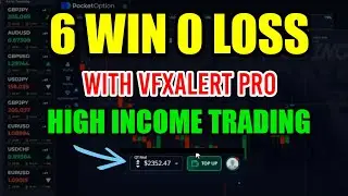 Optimize Yor Trading Strategy with VFXAlert Pro - 6 Win 0 Loss - Pocket Option Trading