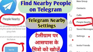 Find Nearby People on Telegram 🔍 | टेलीग्राम पर आसपास के मित्रो को खोजें