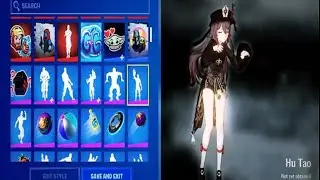 Imagine Genshin Impact Characters in Fortnite