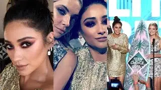 Shay Mitchell and PLL Cast at Teen Choice Awards 2016 (Snapchat)