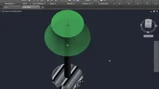 AutoCAD  3D - Table Lamp