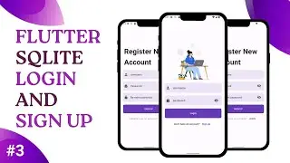 Flutter SQLite Login & Sign Up [2023] | SQLite Database