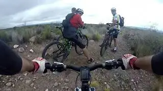 Mountain biking in Mendoza, Argentina - Calandria trail