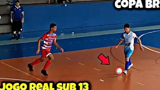 Jogo real sub 13 - copa br futsal