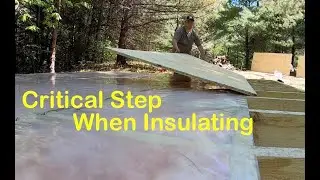 Increasing Tiny House R Value. Insulating Tiny House Floor. Tiny House Moisture Prevention.