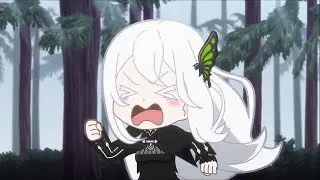Just Echidna Running And a Worried Emilia