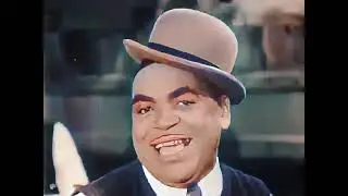Rare Fats Waller Enhancement! 🎹 Your Feet's Too Big - AI Restored and Colorized!
