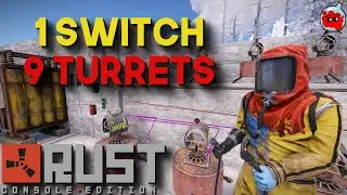 Easy cheap turret setup  | Rust 🏹 Console Edition |  Power Surge Update