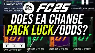 FC 25 - Does EA Manipulate the Pack Luck/Odds depending on your account, skill level & playtime?
