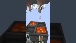 GRANJA DE LAVA | Minecraft 1.17.1