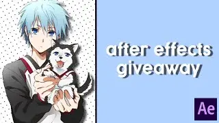 [CLOSED!!]After Effects Small Giveaway | My position shake presets, colorings and settings