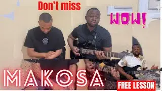 TECHNIQUE SEBENE EN ACCOMPAGNEMENT -  MAKOSA A L'ANCIENNE 🔥Don’t Miss this| Tuto Guitare 🎸|