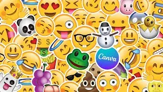 How to Use Emoji's In Canva (Canva Tutorial)  2025