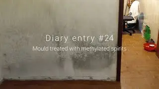 My house in the Italian mountains - Diary entry #24 - Mould treated with methylated spirits