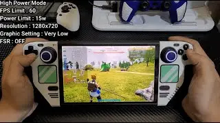 STEAM DECK OLED | PALWORLD | Low Power & High Power Mode Test