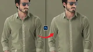 How To Remove Wrinkles from Clothes Using Frequency Separation in Photoshop